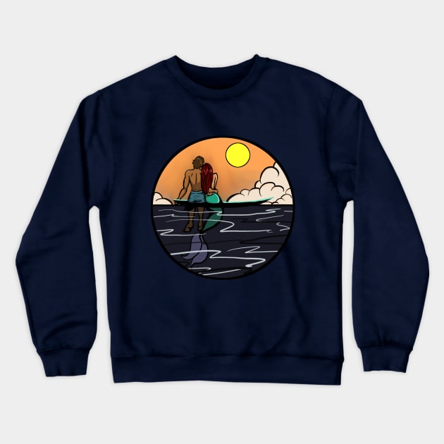 The End of Summer Crewneck Sweatshirt by TheHaloEquation